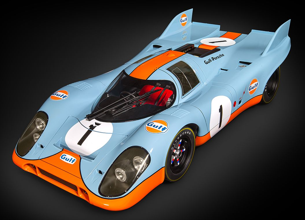 Pocher c1/8 Kit: Porsche 917K Gulf #1