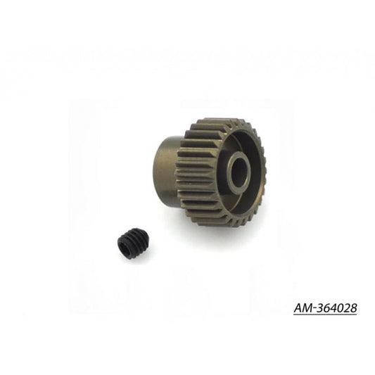 Pinion Gear 64P 28T 7075 Hard by Arrowmax