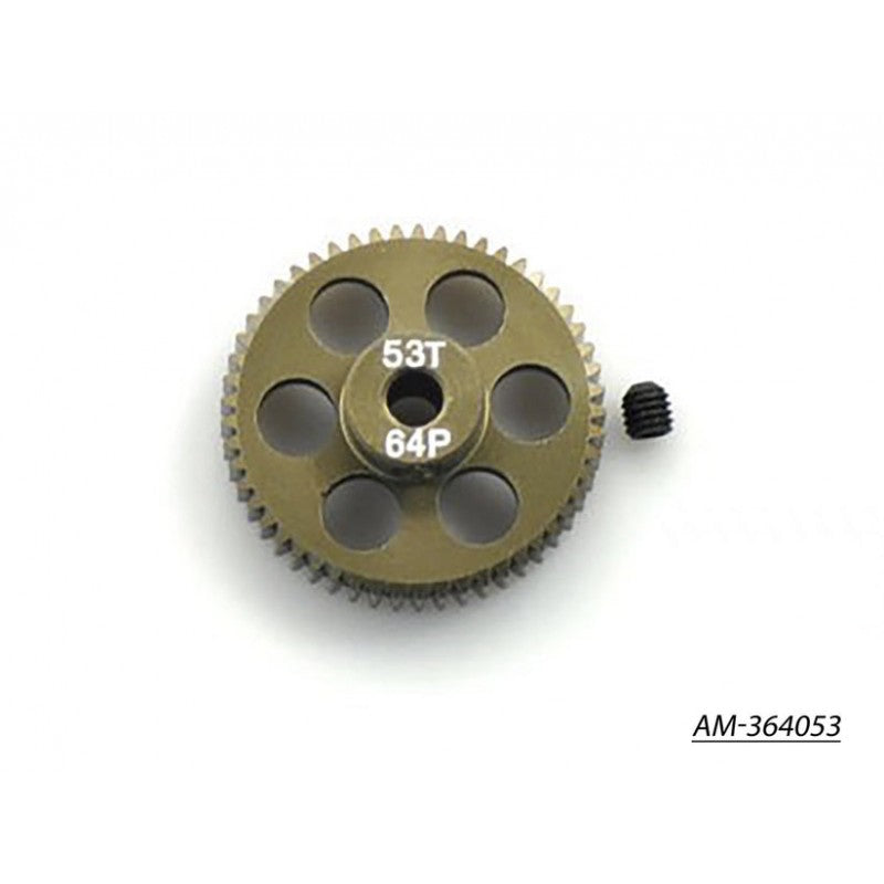 Pinion Gear 64P 53T 7075 Hard by Arrowmax