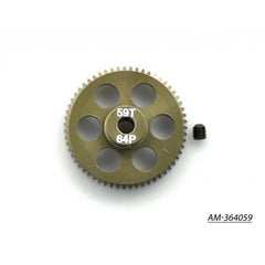 Pinion Gear 64P 59T 7075 Hard by Arrowmax