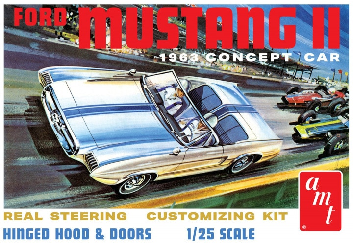 Amt 1/25 '63Mustang II Concept