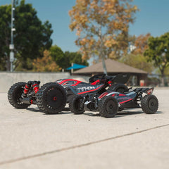 TYPHON GROM 223S BLX Brushless 4X4 Small Scale Buggy RTR, Silver by ARRMA