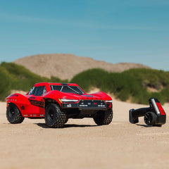 1/10 FURY MEGA 550 2WD Short Course Truck RTR with Battery & Charger, Red by