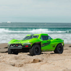 1/10 FURY MEGA 550 2WD Short Course Truck RTR, Green (Requires Batt and Ch)