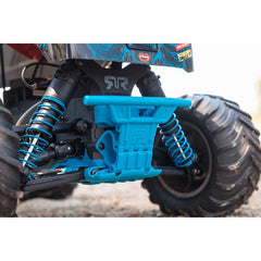 1/10 GORGON 4X2 MEGA 550 Brushed Monster Truck RTR Blue (Needs Batt and Charger)