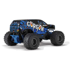 1/10 GORGON 4X2 MEGA 550 Brushed Monster Truck RTR Blue (Needs Batt and Charger)