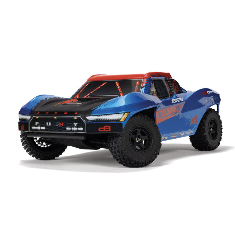 1/10 FURY 223S BLX Brushless 2WD Short Course Truck RTR with DSC, Blue by ARRMA