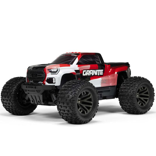 1/10 GRANITE 223S DSC 4X4 RTR Brushless Monster Truck, Red by ARRMA