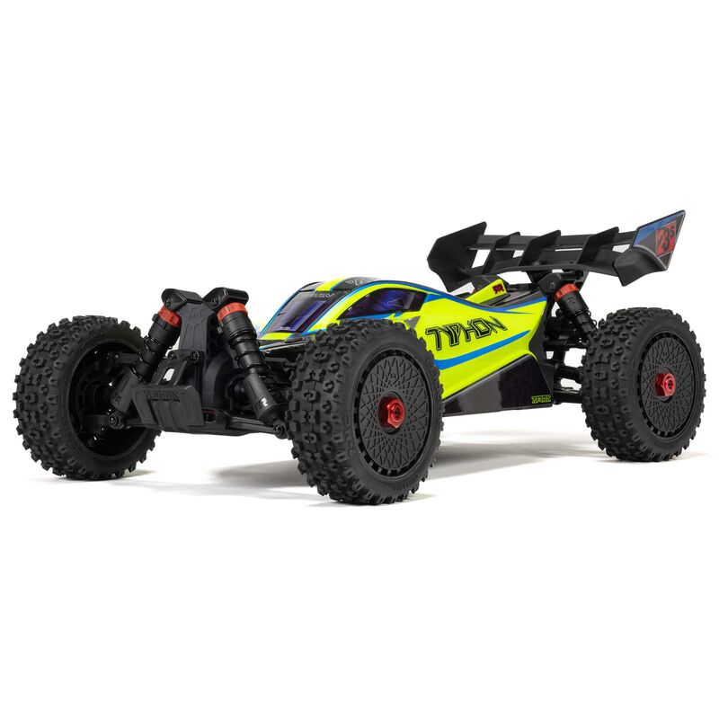 1/8 TYPHON 223S BLX Brushless 4X4 Buggy RTR with DSC, Yellow by ARRMA