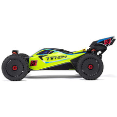 1/8 TYPHON 223S BLX Brushless 4X4 Buggy RTR with DSC, Yellow by ARRMA