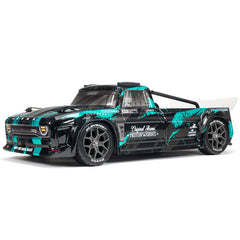 1/8 INFRACTION 4X4 3S BLX Resto-Mod Truck Blk/Teal by Armma