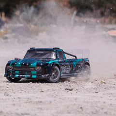 1/8 INFRACTION 4X4 3S BLX Resto-Mod Truck Blk/Teal by Armma