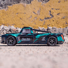 1/8 INFRACTION 4X4 3S BLX Resto-Mod Truck Blk/Teal by Armma