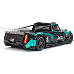 1/8 INFRACTION 4X4 3S BLX Resto-Mod Truck Blk/Teal by Armma