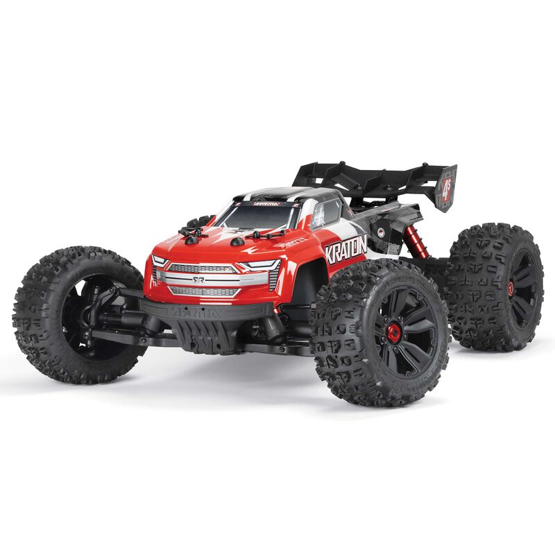 KRATON 4X4 4S BL 1/10TH 4WD SPEED MT (Red) With Center Diff by ARRMA