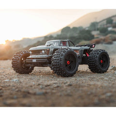 1/10 OUTCAST 4X4 4S V2 BLX Stunt Truck RTR, Gunmetal 2024 Center Diff Model by