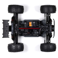 1/10 OUTCAST 4X4 4S V2 BLX Stunt Truck RTR, Gunmetal 2024 Center Diff Model by