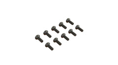 Flat Head Hex Machine Screw M2.5x8mm (10)