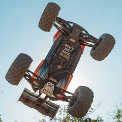 1/8 KRATON 6S V6 4X4 BLX Brushless Speed Monster Truck RTR, Blue/Orange by ARRMA