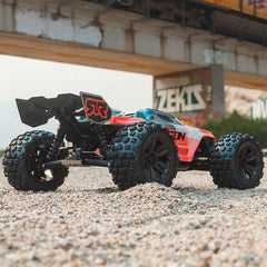 1/8 KRATON 6S V6 4X4 BLX Brushless Speed Monster Truck RTR, Blue/Orange by ARRMA