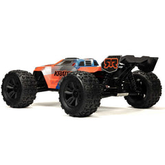 1/8 KRATON 6S V6 4X4 BLX Brushless Speed Monster Truck RTR, Blue/Orange by ARRMA