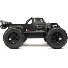 1/8 NOTORIOUS 6S V6 4X4 BLX Brushless Stunt Truck RTR, Black by ARRMA