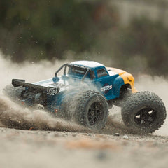 1/8 NOTORIOUS 6S V6 4X4 BLX Brushless Stunt Truck RTR, Blue by ARRMA