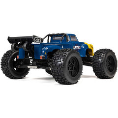 1/8 NOTORIOUS 6S V6 4X4 BLX Brushless Stunt Truck RTR, Blue by ARRMA