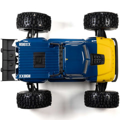 1/8 NOTORIOUS 6S V6 4X4 BLX Brushless Stunt Truck RTR, Blue by ARRMA