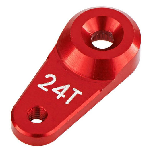 AR340103 Servo Horn Metal 24T Aluminum Red