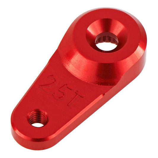 AR340102 Servo Horn Metal 25T Aluminum Red