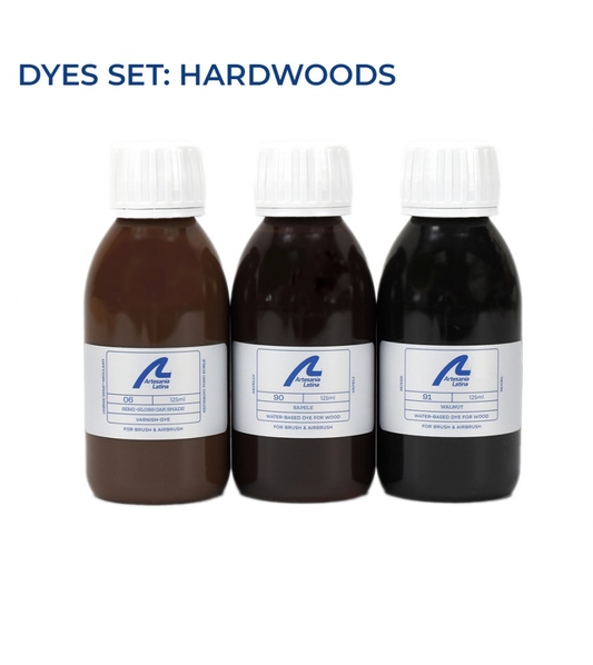 Artesania Dyes:Walnut/Oak/Sapele 3x125ml