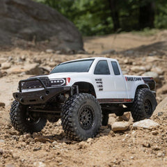 1/24 SCX24 Base Camp 4WD Rock Crawler Brushed RTR with Battery & Charger, White