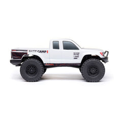 1/24 SCX24 Base Camp 4WD Rock Crawler Brushed RTR with Battery & Charger, White