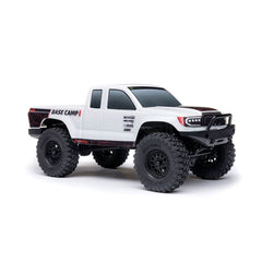 1/24 SCX24 Base Camp 4WD Rock Crawler Brushed RTR with Battery & Charger, White