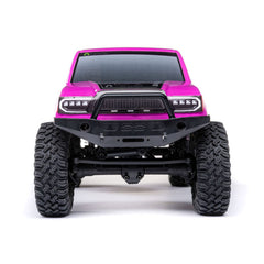 1/24 SCX24 Base Camp 4WD Rock Crawler Brushed RTR with Battery & Charger, Pink