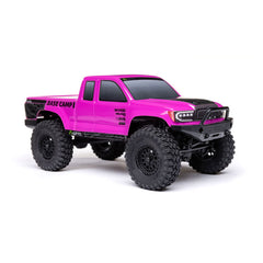 1/24 SCX24 Base Camp 4WD Rock Crawler Brushed RTR with Battery & Charger, Pink