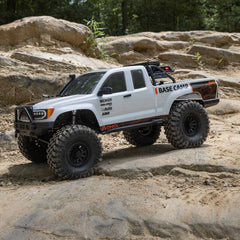 1/10 SCX10 III Base Camp 4X4 Rock Crawler Brushed RTR, White by Axial