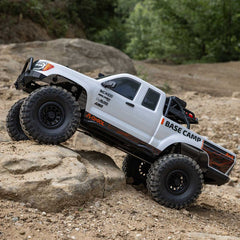 1/10 SCX10 III Base Camp 4X4 Rock Crawler Brushed RTR, White by Axial