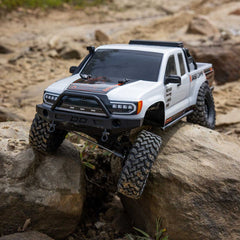 1/10 SCX10 III Base Camp 4X4 Rock Crawler Brushed RTR, White by Axial