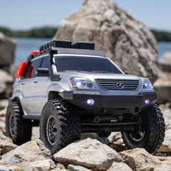 SCX24 Lexus GX470: 1/24 4WD RTR, Silver by Axial