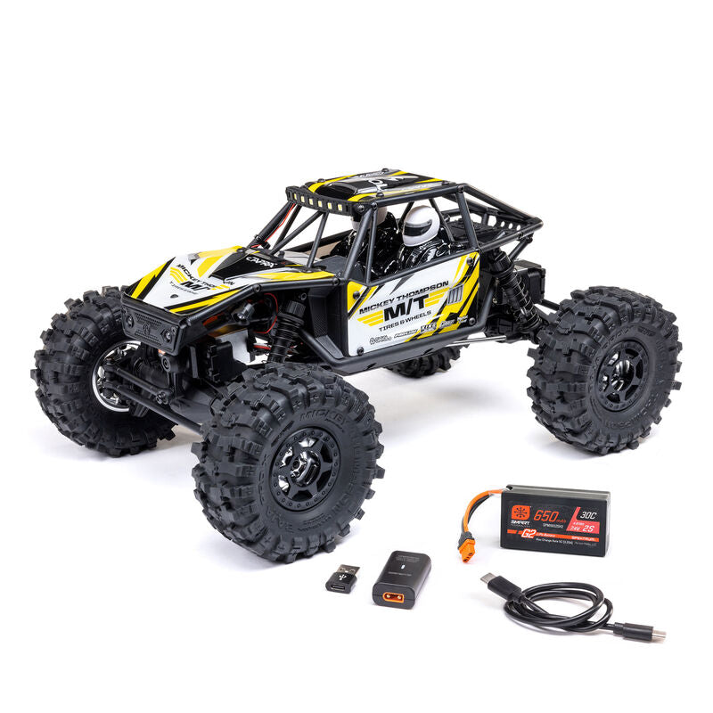 1/18 UTB18 Capra 4WS 4WD Trail Buggy RTR with Battery & Charger, Yellow