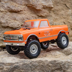 1/24 SCX24 1967 Chevrolet C10 4WD Truck RTR, Orange by Axial