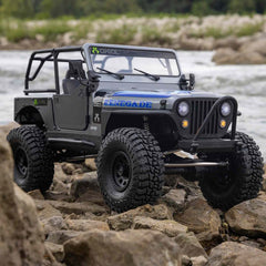 1/10 SCX10 III Jeep CJ-7 4WD Brushed RTR, Grey by Axial