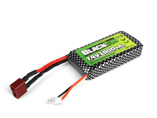 Blackzon Battery: LiPo 7.4v 1600MAh T