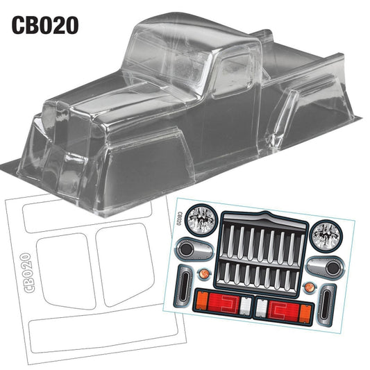 1/10 Crawler Body WB 313mm Width 165mm by Team C