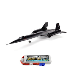 SR-71 Blackbird Twin 40mm EDF BNF Basic with AS3X and SAFE Select by Eflite plus