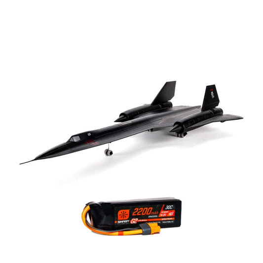 SR-71 Blackbird Twin 40mm EDF BNF Basic with AS3X and SAFE Select by Eflite