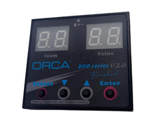 800 Series 80A V2 Brushed ESC With LED Program Card by ORCA