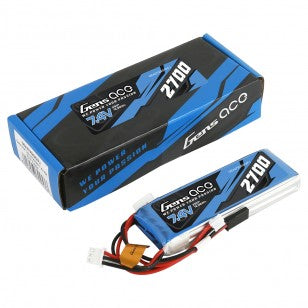 Gens ace 2700mAh 7.4V 2S1P Transmitter Pack Suit for Sanwa MT4/M11X/M12, Futaba